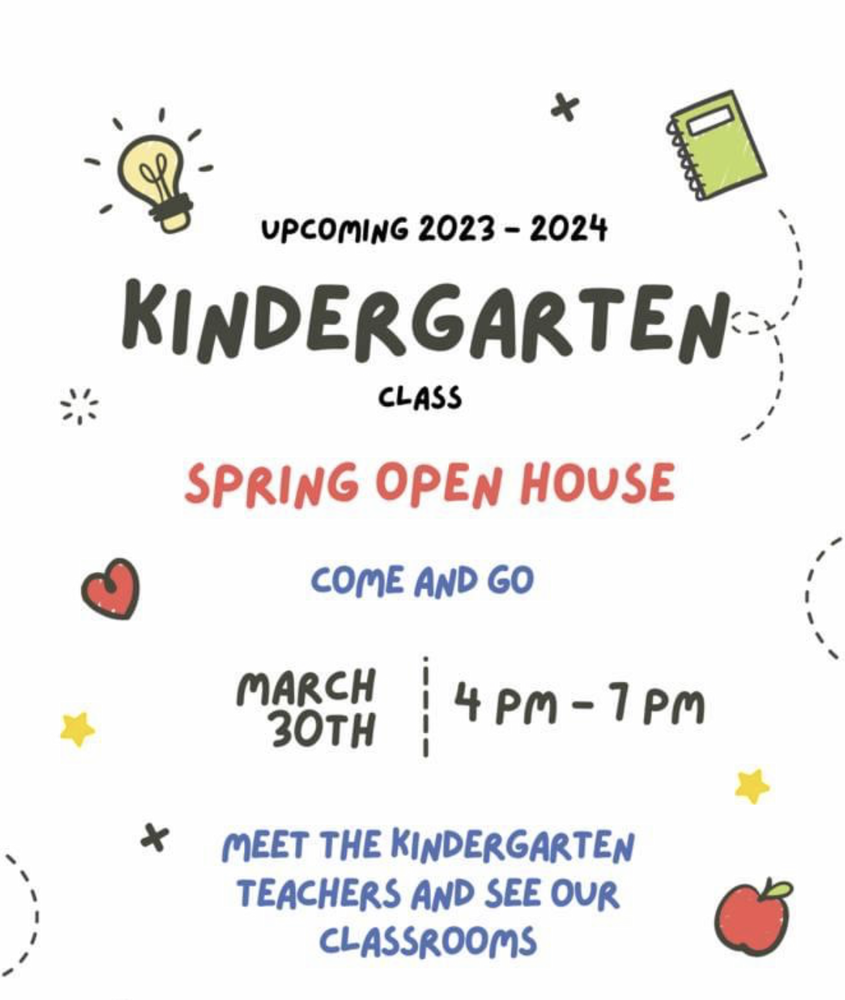 Kindergarten Open House