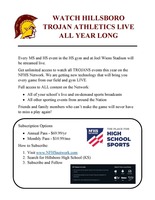 Watching Hillsboro Athletics Live!