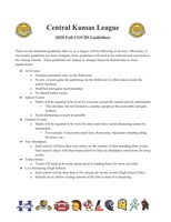 CKL Fall COVID Guidelines